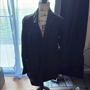 Torrid Black Houndstooth Blazer